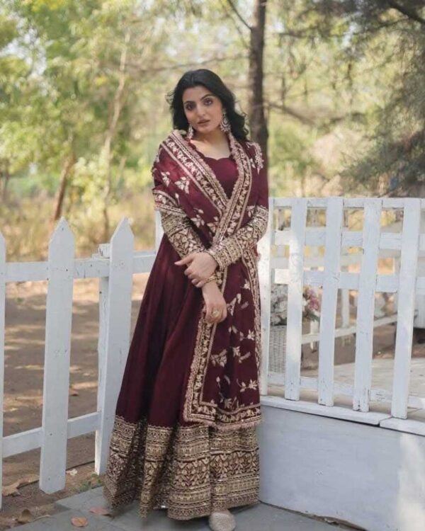 Premium Pakistani Designer Readymade Gown