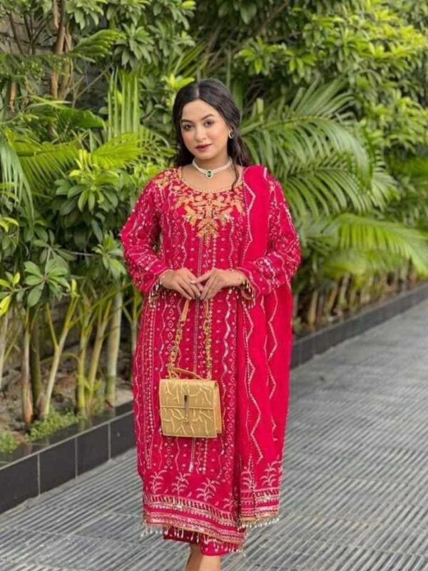 Premium Quality Indian Georgette Party Wear Ready Grown Dress