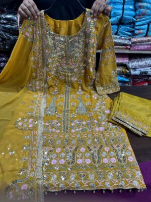Premium Quality Pakistani Georgette Party Wear Dress